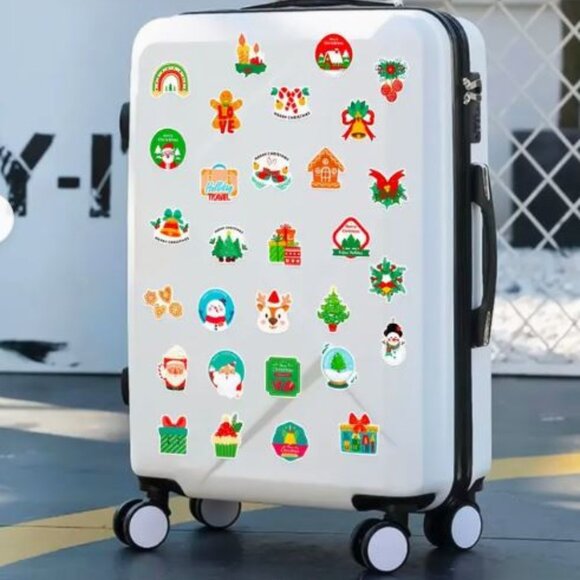 100-Pack Christmas Stickers Set Stocking, gifts, presents Cards Crafts - Picture 5 of 8